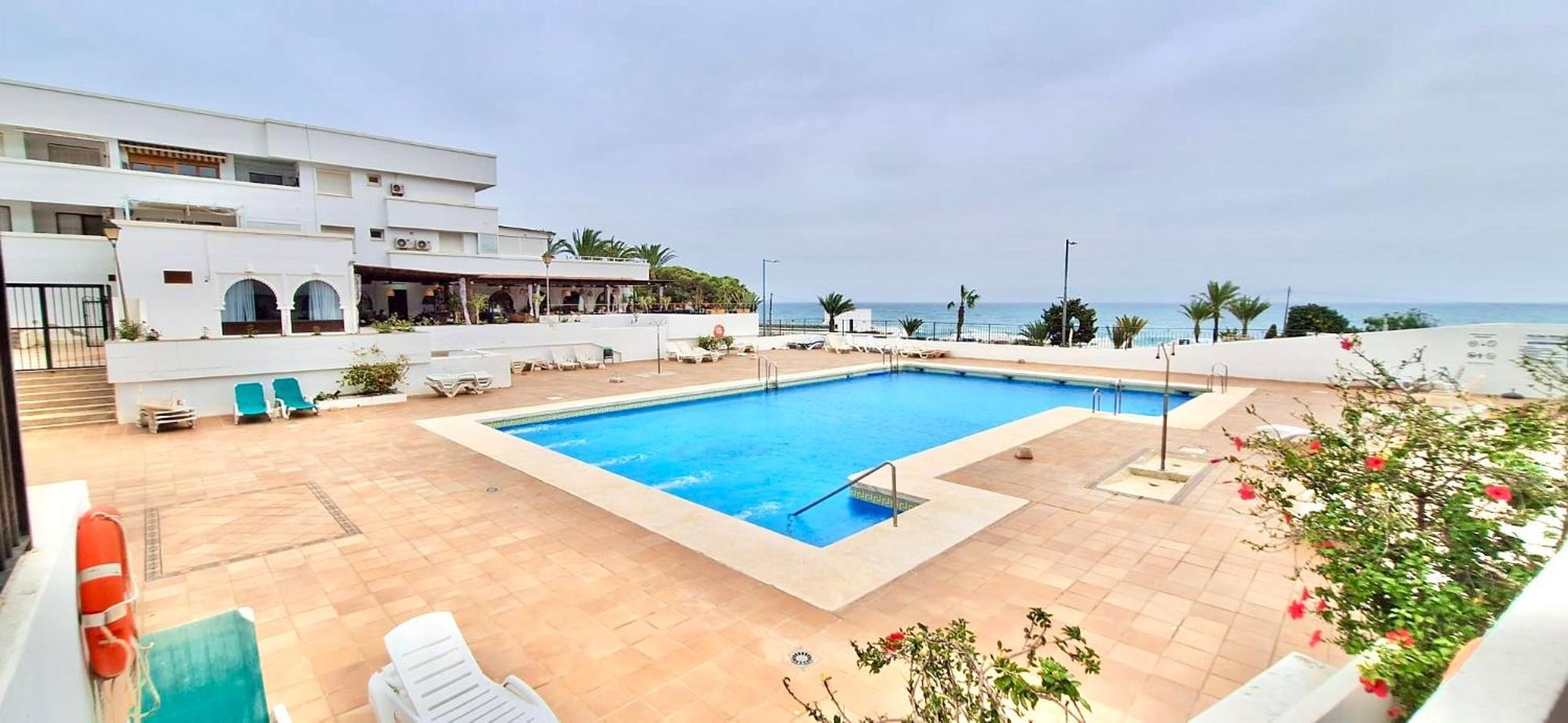 Apartamento Villa Azul, 1ª Linea De Playa Mojacar Exterior photo
